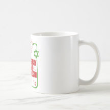 Santa Christmukkah Coffee Mugs