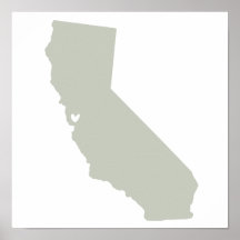 Santa Clara, California Love Poster