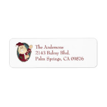 Santa Claus Address Label