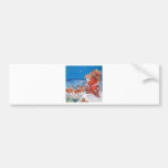 Santa Claus and his Mighty Reindeer Bumper Sticker