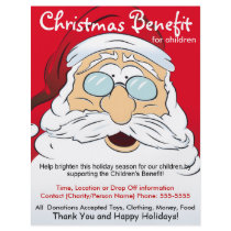 Santa Claus Benefit for Children Flyer