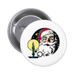 Santa Claus By Candlelight Buttons