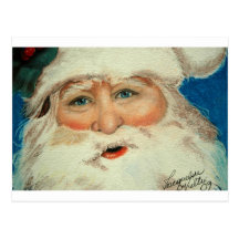 Santa Claus by Jacqueline Veltri Post Cards