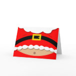 Santa Claus Christmas card - Santa Suit