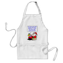 santa claus christmas dna evidence aprons