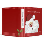 Santa Claus Christmas Holiday Family Photo album binders