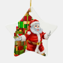 Santa Claus Christmas Tree Gifts Christmas Tree Ornaments