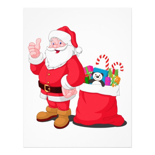 Santa Claus Custom Letterhead