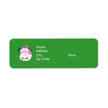 Santa Claus       ... Custom Return Address Label