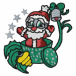 Santa Claus Embroidered Shirt embroidered shirts