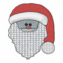 Santa Claus Embroidered Shirt