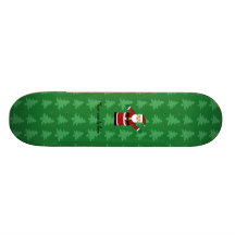 Santa claus gifts skate deck
