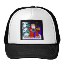 Santa Claus Gifts Trucker Hats