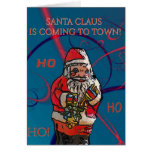 Santa Claus greeting card