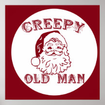 Santa Claus Humour Poster
