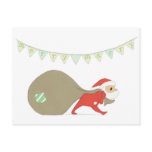 Santa Claus is Coming to Town "merry merry" POSTCA Post Cards