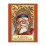 Santa Claus Message Postcard