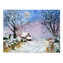 Santa Claus North Pole Postcards