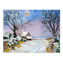 Santa Claus North Pole Postcards