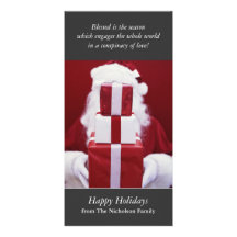 Santa Claus Photo Card