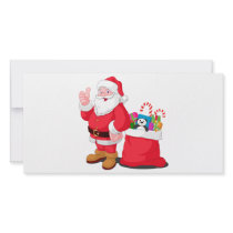 Santa Claus Customized Photo Card