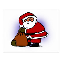 Santa Claus Postkarten