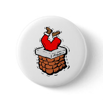Santa Claus Stuck In Chimney