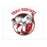 Santa Claus - Team Naughty Post Cards