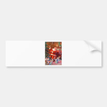 Santa Claus - The Night Before Christmas Bumper Stickers