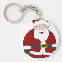 Santa Claus tie Key Chains