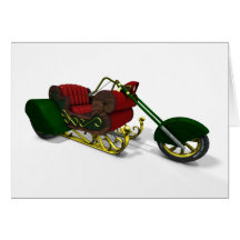 Santa Claus' Trike Card