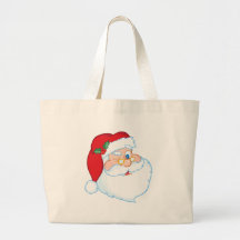 Santa Claus Winking Bags