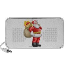 Santa Clause with Presents iPhone Speaker