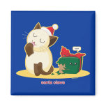Santa Claws Fridge Magnets
