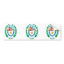 santa cruz, Argentina Bumper Stickers