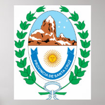 santa cruz, Argentina Print