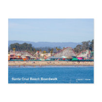 Santa Cruz Beach Boardwalk California Products Postcard
