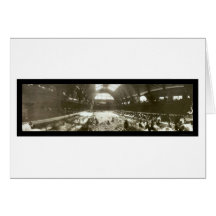 Santa Cruz CA Plunge Photo 1908 Greeting Card