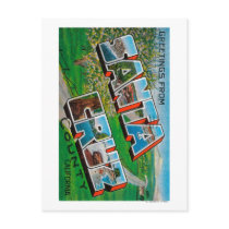 Santa Cruz County, California Postcard