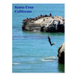 Santa Cruz Jumping Surfer - Postcard