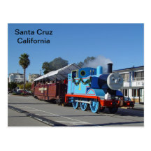 Santa Cruz Train Postcard