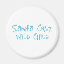 Santa Cruz Wild Child Fridge Magnet