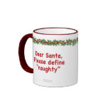 Santa Define Naughty Mug