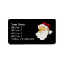 Santa Face Address labels (M)
