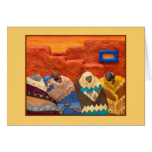 Santa Fe Dreaming Greeting Card
