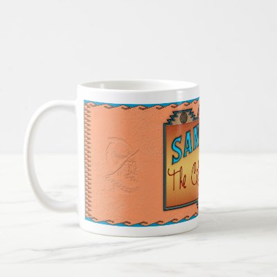 Coffee Shop Santa on Santa Fe Coffee Mug At Zazzle Ca