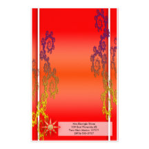 santa fe stationery design