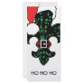 Santa Fleur de lis Custom Rack Card