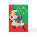 Santa Girl cards
