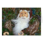 Santa Greetings Greeting Card